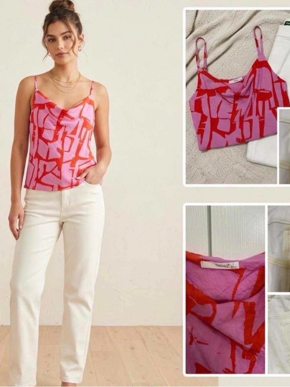 $85 - Vibrant Abstract & White Bundle | Outfit